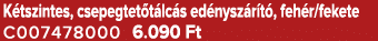 K tszintes, csepegtet t lc s ed nysz r t , feh r/fekete C007478000 6.090 Ft