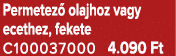 Permetez olajhoz vagy ecethez, fekete C100037000 4.090 Ft