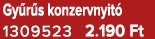 Gy r s konzervnyit 1309523 2.190 Ft