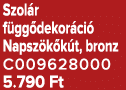 Szol r f gg dekor ci Napsz k k t, bronz C009628000 5.790 Ft