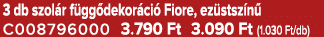 3 db szol r f gg dekor ci Fiore, ez stsz n  C008796000 3.790 Ft 3.090 Ft (1.030 Ft/db)