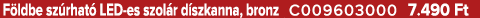 F ldbe sz rhat LED es szol r d szkanna, bronz C009603000 7.490 Ft
