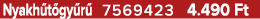 Nyakh t gy r 7569423 4.490 Ft